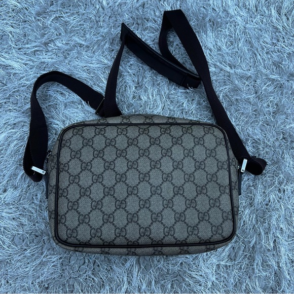 GUCCI GG SUPREME CANVAS PVC SHOULDER BAG MESSANGER BAG CROSSBODY - Picture 15 of 16